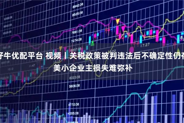 好牛优配平台 视频丨关税政策被判违法后不确定性仍存 美小企业主损失难弥补